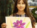 Grup 10 14 ani Desen in pastel uleios Orhidee Ioana 130x98 Atelier de pictura si desen, 10 14 ani
