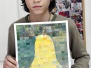 Grup 10 14 ani Pictura Tempera Mozaic Vlad. 130x98 Atelier de pictura si desen, 10 14 ani