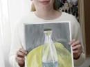 Grup 10 14 ani Pictura Tempera Studiu Sticla Mara 130x98 Atelier de pictura si desen, 10 14 ani