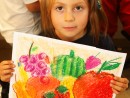 Grup 4 6 ani Pastel uleios Fructe Ana 130x98 Atelier de pictura si desen, 4 6 ani