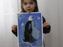 Grup 4 6 ani Pictura Tempera Pinguin Noa. 130x98 Atelier de pictura si desen, 4 6 ani