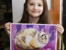 Grup 5 8 ani Desen Pastel Uleios Pisica Clara 130x98 Atelier de pictura si desen, 6 8 ani