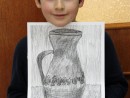 Grup 6 8 ani Desen Carbune Ulcior Cristian. 130x98 Atelier de pictura si desen, 6 8 ani