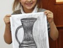 Grup 6 8 ani Desen Carbune Ulcior Kira. 130x98 Atelier de pictura si desen, 6 8 ani