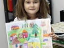 Grup 6 8 ani Desen Creioane Cerate Case Anna. 130x98 Atelier de pictura si desen, 6 8 ani