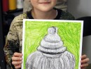 Grup 6 8 ani Desen Creione Cerate Bomboniera Anna. 130x98 Atelier de pictura si desen, 6 8 ani