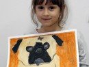 Grup 6 8 ani Desen Pastel Cretat Caine Ioana. 130x98 Atelier de pictura si desen, 6 8 ani