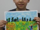 Grup 6 8 ani Desen Pastel Uleios Reproducere dupa Monet Luca. 130x98 Atelier de pictura si desen, 6 8 ani