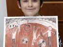 Grup 6 8 ani Desen Sepia Circ Cristi. 130x98 Atelier de pictura si desen, 6 8 ani