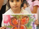 Grup 6 8 ani Fluture Pastel cretat Mara 130x98 Atelier de pictura si desen, 6 8 ani