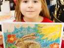Grup 6 8 ani Pastel uleios Iepure Catinca 130x98 Atelier de pictura si desen, 6 8 ani