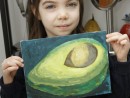 Grup 6 8 ani Pictura Acrilic Avocado Noa. 130x98 Atelier de pictura si desen, 6 8 ani
