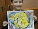 Grup 6 8 ani Pictura Acuarela Peste Radu. 130x98 Atelier de pictura si desen, 6 8 ani
