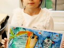 Grup 6 8 ani Pictura in acuarele Peste Mara 130x98 Atelier de pictura si desen, 6 8 ani