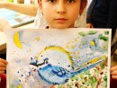 Grup 6 8 ani Pictura in acuarele Vrabie Eva 130x98 Atelier de pictura si desen, 6 8 ani