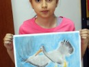 Grup 8 10 ani Desen Pastel Cretat Pelican Andreea 130x98 Atelier de pictura si desen, 8 10 ani