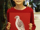 Grup Animale Desen in tus colorat si penita Soim Alexandra 130x98 Atelier de pictura si desen, 10 14 ani
