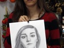 Grup Figura Umana Desen Creion Autoportret Ada 130x98 Atelier de pictura si desen, 14 18 ani