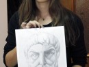 Grup Figura Umana Desen Creion Studiu Demostene Ada. 130x98 Atelier de pictura si desen, 10 14 ani