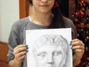 Grup Figura Umana Desen Creion Studiu Hermes Irisz. 130x98 Atelier de pictura si desen, 14 18 ani