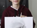 Grup Figura umana Desen Creion Craniu profil Ana 130x98 Atelier de pictura si desen, 10 14 ani