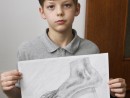 Grup Figura umana Desen Creion Studiu picior Cristi 130x98 Atelier de pictura si desen, 10 14 ani