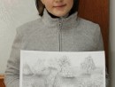 Grup Peisaj Desen Creion Studiu Texturi Maria. 130x98 Atelier de pictura si desen, 10 14 ani