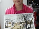 Grup Peisaj Pictura Tempera Reproducere Bruegel Maria 130x98 Atelier de pictura si desen, 10 14 ani
