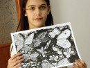 Grup Penita Desen Tus Negru Fluturi Miruna1 130x98 Atelier de pictura si desen, 10 14 ani