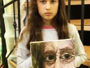 Grup Reproduceri Pictura in acrilic Rembrandt Smaranda 130x98 Atelier de pictura si desen, 10 14 ani