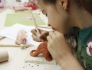 Grup 8 10 ani modelaj ceramica Dinozaur Ema 2 130x98 Atelier modelaj