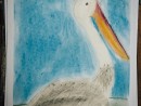 Scoala De Vara Desen Pastel Cretat Pelican Teuta 130x98 Scoala de Vara, 2015