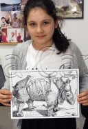 Clasa 10 14 ani Desen Penita Reproducere Durer Briana. 128x187 Cursuri pictura si desen copii (4 18 ani)