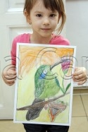 Clasa 4 6 ani Desen Creioane Colorate Colibri Ema. 125x187 Rezultate de exceptie la cursurile de pictura si desen