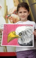Clasa 4 6 ani Pictura Tempera Vultur Antonia. 118x187 Rezultate de exceptie la cursurile de pictura si desen
