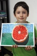 Clasa 6 8 ani Desen Pastel Uleios Grapefruit Cristi. 125x187 Rezultate de exceptie la cursurile de pictura si desen