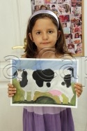 Clasa 6 8 ani Pictura Tempera Vaca Alexandra. 125x187 Rezultate de exceptie la cursurile de pictura si desen