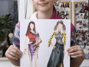 Atelier Design Vestimentar Trend animal print Ioana 130x98 Atelier design vestimentar, Copii 8 18 ani