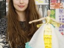 Atelier Design vestimentar Creatie rochie cu decoratiuni origami Ana Maria 130x98 Atelier design vestimentar, Copii 8 18 ani