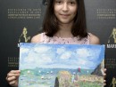 Scoala de varaPictura Acrilic pe Panza Peisaj marin Reproducere Monet Thaisia 130x98 Scoala de Vara, 2017 – Galerie Foto