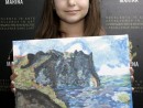 Scoala de varaPictura Acrilic pe panza Peisaj marin Reproducere Monet Antonia 130x98 Scoala de Vara, 2017 – Galerie Foto