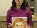 Atelier Grafica Autoportret in acuarela Romana 130x98 Atelier grafica, Copii 8 18 ani