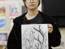 Atelier Grafica Compozitie plastica cu copac Augusta 130x98 Atelier grafica, Copii 8 18 ani