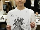Atelier Grafica Compozitie plastica cu copac Mohamed 130x98 Atelier grafica, Copii 8 18 ani