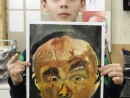 Atelier Grafica Grafica Traditionala Autoportret in acuarela Rares 130x98 Atelier grafica, Copii 8 18 ani
