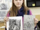 Atelier Grafica Grafica Traditionala Linogravura Clara1 130x98 Atelier grafica, Copii 8 18 ani