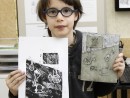 Atelier Grafica Grafica Traditionala Linogravura Mihnea 130x98 Atelier grafica, Copii 8 18 ani