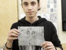Atelier Grafica Grafica Traditionala Linogravura Vlad2 130x98 Atelier grafica, Copii 8 18 ani