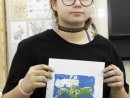 Atelier Grafica Grafica Traditionala Linogravura in trei culori Daria1 130x98 Atelier grafica, Copii 8 18 ani