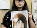 Atelier Grafica Grafica Traditionala Portret in acuarela Daria 130x98 Atelier grafica, Copii 8 18 ani